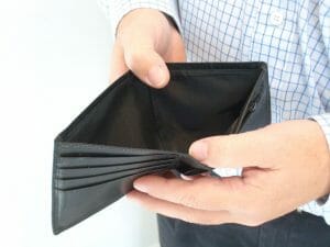 empty wallet